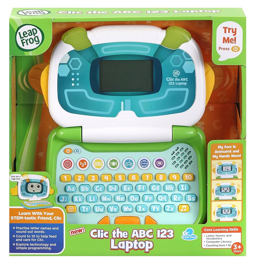 Amazon | Leapfrog Clic the ABC 123 Laptop | Interactive